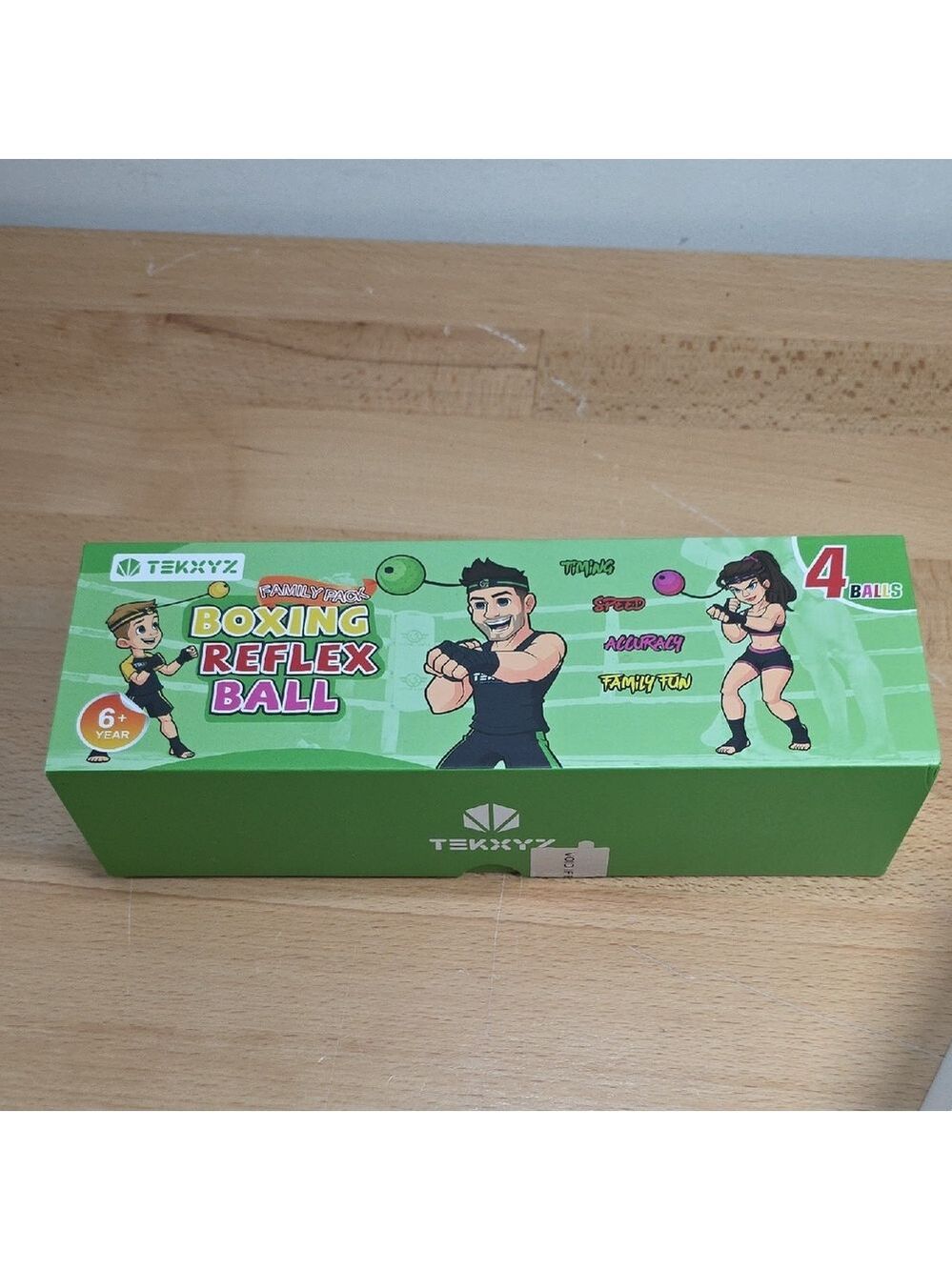 Green Boxing Reflex Ball